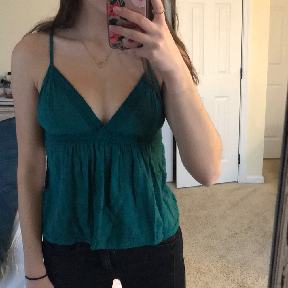 Turquoise tank